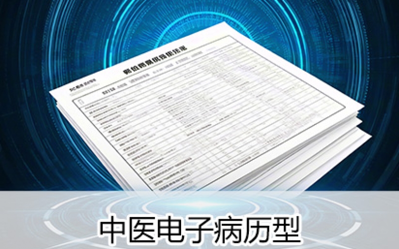 智慧中医医院-中医电子病历型